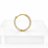 IMG_8625 Elegant Gold Hoop Earrings 12 mm