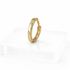 IMG_8631 Elegant Gold Hoop Earrings 12 mm